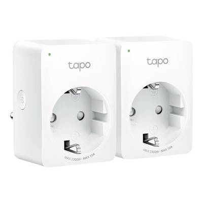 TP-LINK Tapo P100(2-pack) Tapo P100 Draadloze schakelaarset Bluetooth   2-delig  