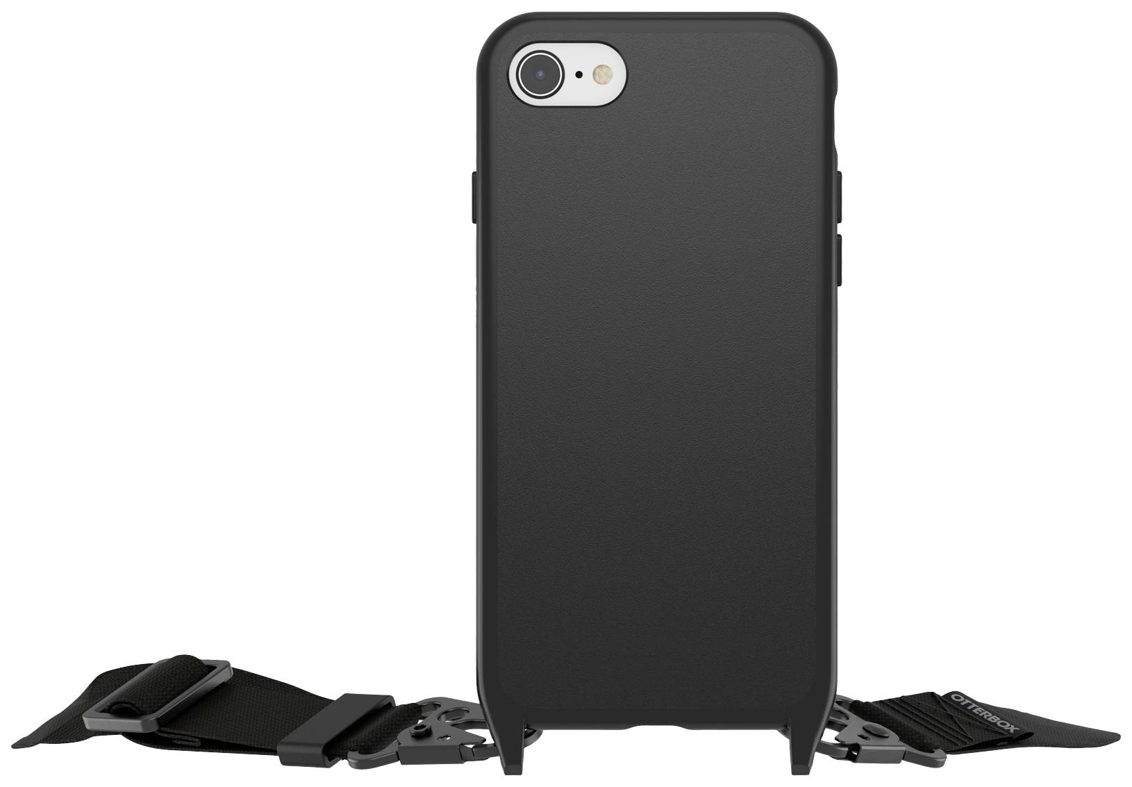 Otterbox React Necklace Lanyard - Pro Pack Case Apple iPhone 7, iPhone 8, iPhone SE (2nd Gen), iPhone SE (3rd Gen) Zwart Stootbestendig