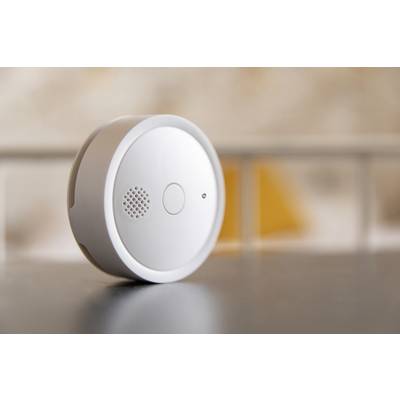 Shelly Plus Smoke Alarm, Détecteur de fumée connecté, Wi-Fi & Bluetooth, Alexa & Google Home Shelly Plus Smoke Alarm, Détecteur de fumée connecté, Wi-Fi & Bluetooth, Alexa & Google Home