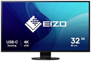 Conrad EIZO EV3285-BK LED-monitor Energielabel G (A - G) 80 cm (31.5 inch) 3840 x 2160 Pixel 16:9 5 ms DisplayPort, HDMI, USB-C... aanbieding