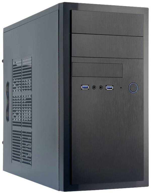 Chieftec HT-01B-OP Mini-tower PC-behuizing Zwart