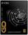 'Afbeelding van een EVGA-gouden voedingsverpakking. Model GD, vermogensklassen: 500W, 600W en 700W. 80 Plus Gold-certificering.'