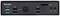 Een zwarte mini-pc van het merk 'Shuttle' met meerdere USB-poorten, koptelefoon- en microfoonaansluitingen aan de voorkant.