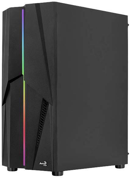 Aerocool Mecha-G-BK-v2 - Midi Tower - PC - Acrylnitril-Butadien-Styrol (ABS) - SPCC - Schwarz - ATX - micro ATX - Mini--9