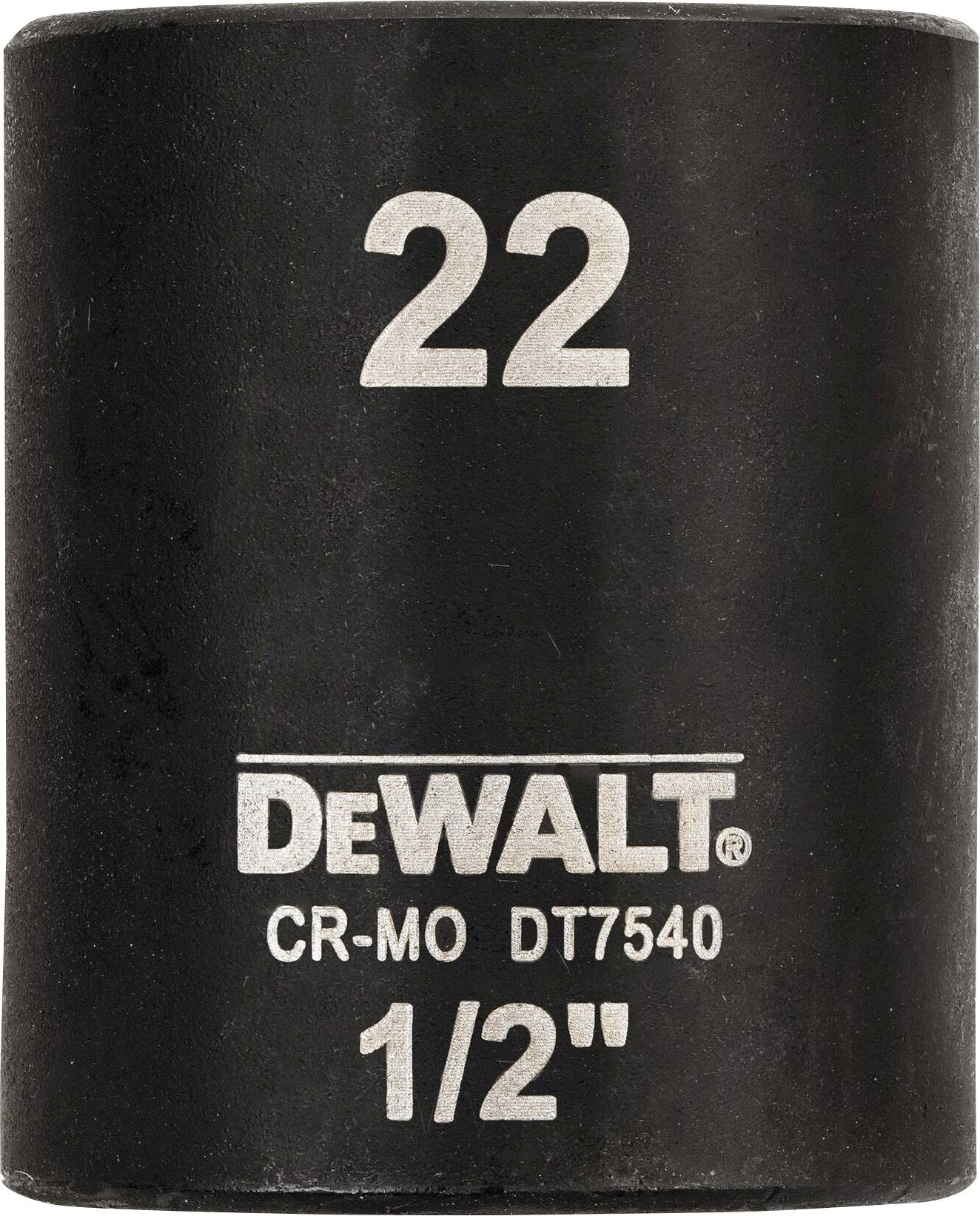 DEWALT DT7540-QZ DT7540-QZ 1/2 (12,5 mm) Steeksleutels 22 mm
