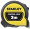 Zwart en geel rolmaat met de tekst 'STANLEY CONTROL-LOCK 3m'.