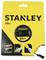 Stanley meetlint, 30 meter, in gele verpakking. Productafbeelding met nadruk op lengte en merklogo.