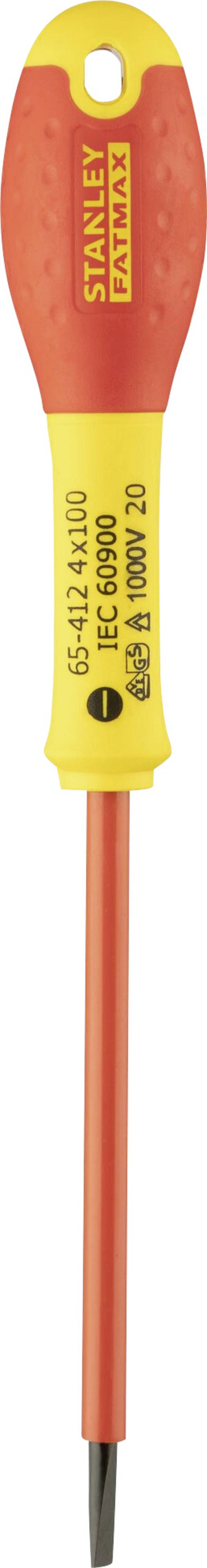 STANLEY  VDE Platte schroevendraaier Kopbreedte: 4 mm Koplengte: 100 mm
