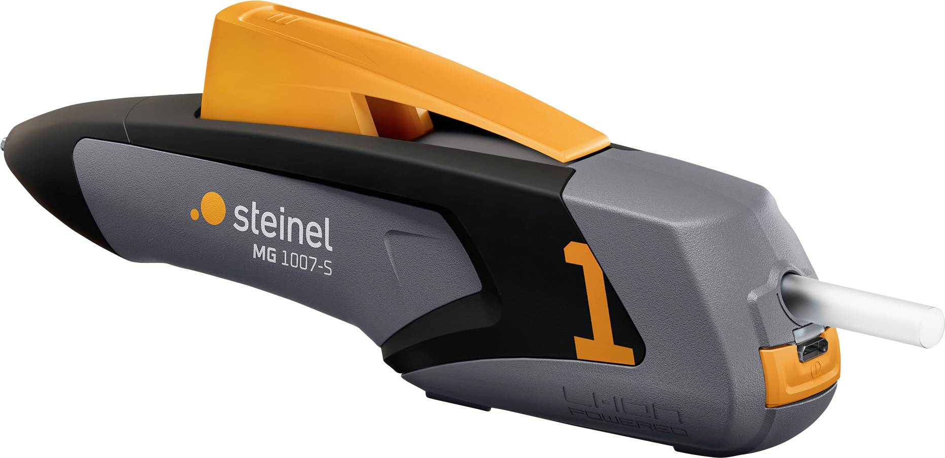 Steinel Mobileglue 1007-S A Accu-hetelijmpen Incl. lader, Incl. laadkabel, Incl. weergave laadtoestand, Eco-modus 7 mm 30 W 3.6 V 1 stuk(s)