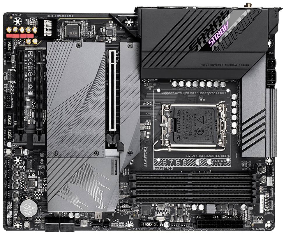 GIGABYTE B760 Aorus Master DDR4-4
