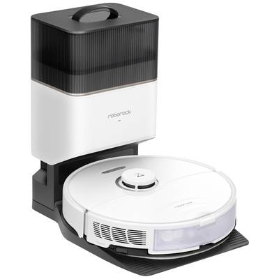 Roborock S8+ Dweil- en zuigrobot Wit Compatibel met Amazon Alexa, Compatibel met Google Home, Spraakgestuurd