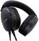 Zwart gaming-headset van Trust GXT met gewatteerde oorkussens en LED-verlichting.