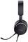 Zwart gaming-headset met microfoon, verlicht in meerdere kleuren langs de rand van de oorschelp, met het opschrift 'GX Trust'.