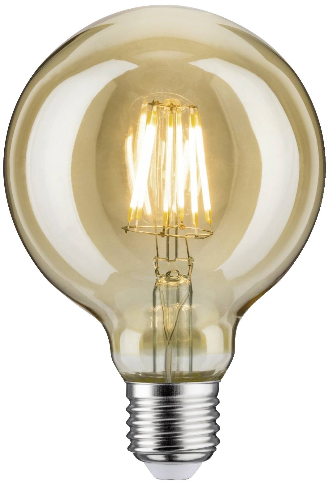 Paulmann 28716 LED-lamp Energielabel F (A - G) E27 6.5 W Warmwit (Ø x h) 95 mm x 138 mm 1 stuk(s)