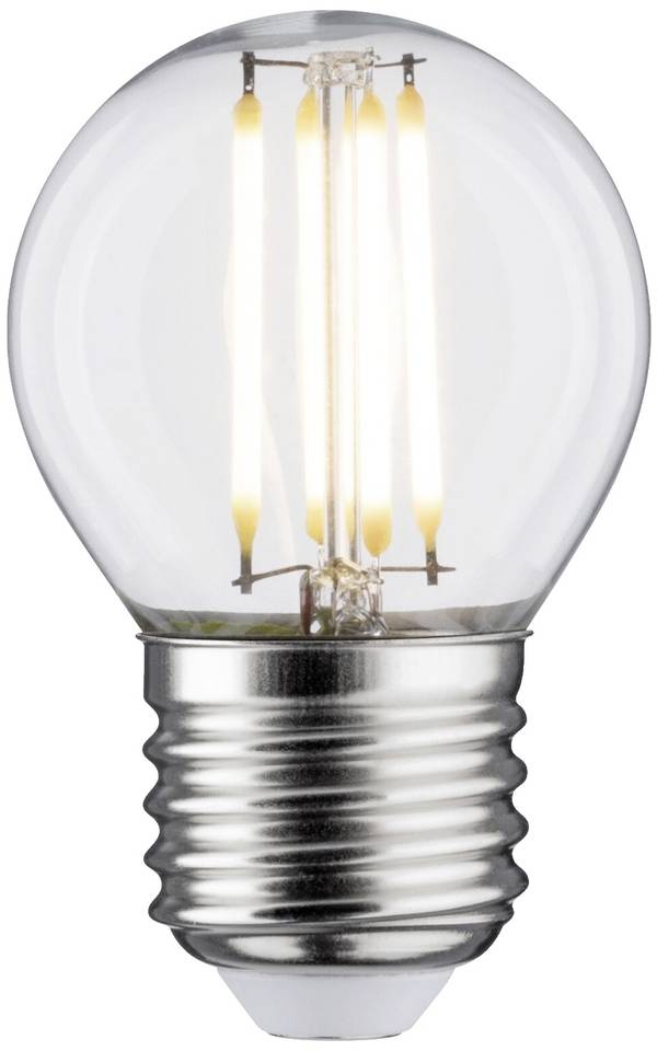 Paulmann 28692 LED-lamp Energielabel F (A - G) E27  4.8 W Warmwit (Ø x h) 45 mm x 72 mm  1 stuk(s)