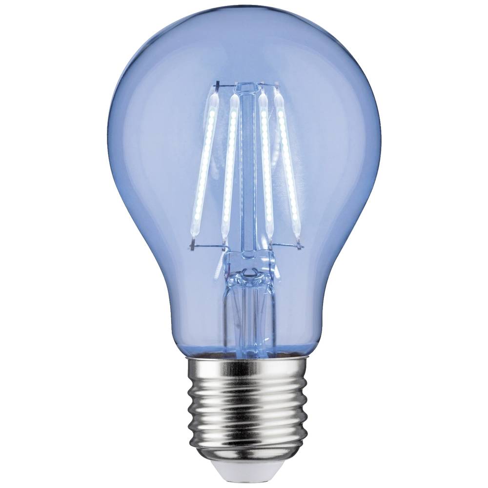 Paulmann 28721 LED-lamp E27 2.2 W Blauw (Ø x h) 60 mm x 106 mm 1 stuk(s)