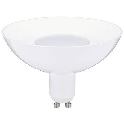Een witte LED-lamp met GU10-fitting, energiezuinig en geschikt voor moderne verlichting. Ideaal voor woon- en werkruimtes.