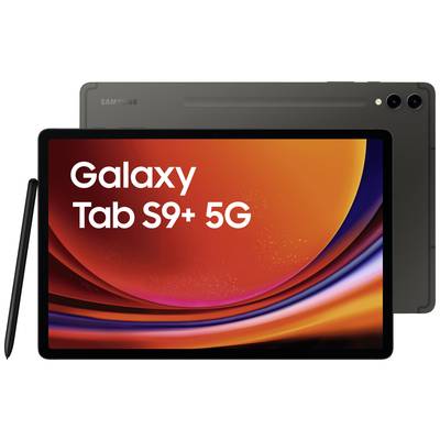 Samsung Galaxy Tab S9+  LTE/4G, 5G, WiFi 512 GB Grafiet Android tablet 31.5 cm (12.4 inch) 2.0 GHz, 2.8 GHz, 3.36 GHz Qu