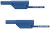 Schützinger Veiligheidsmeetsnoer 4mm-stekker 4mm-stekker 150 cm Blauw 1 stuk(s)