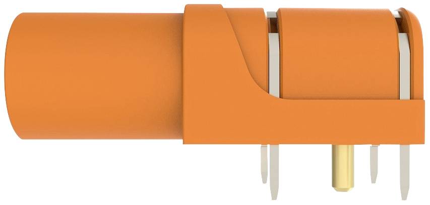 Schützinger Haakse veiligheids-inbouwbus Stift-Ø: 4 mm Oranje 1 stuk(s) Piece