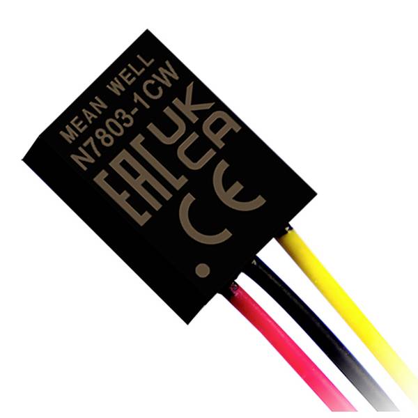 MEAN WELL N7805-1CW DC/DC-converter 1 A 5 W Inhoud 1 stuk(s)