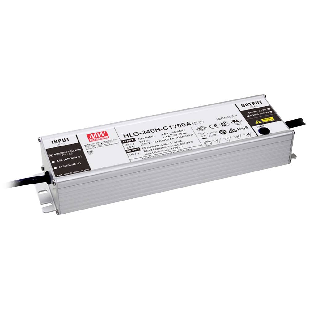 Mean Well LED-transformator 249.9 W 700 mA 178 - 357 V Dimbaar