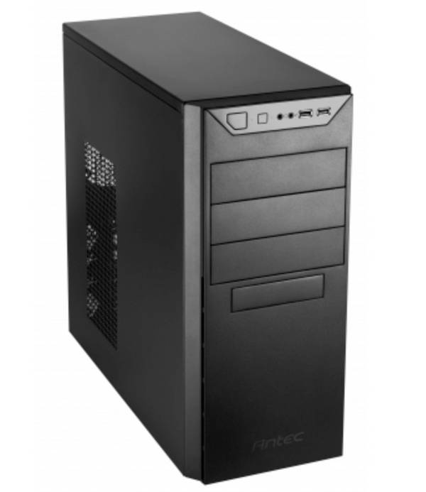 Antec VSK4000B-U2/U3 Desktop PC-behuizing Zwart Harde schijf installatie zonder gereedschap