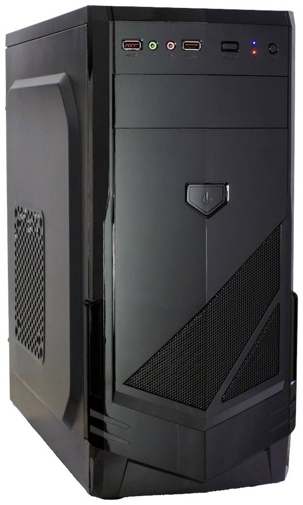 Inter-Tech B-30 Midi-tower PC-behuizing Zwart