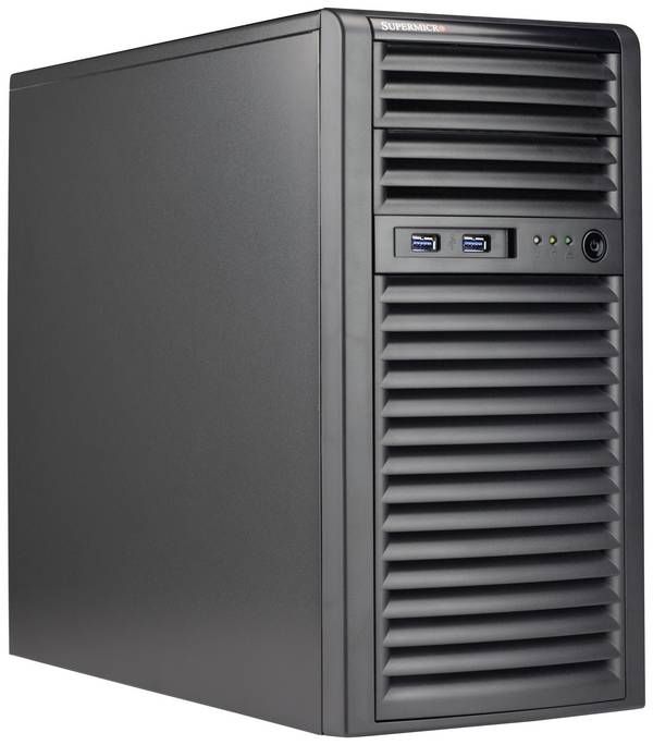 SUM Supermicro CSE-731I-404B computerbehuizing Mini Tower Zwart 400 W