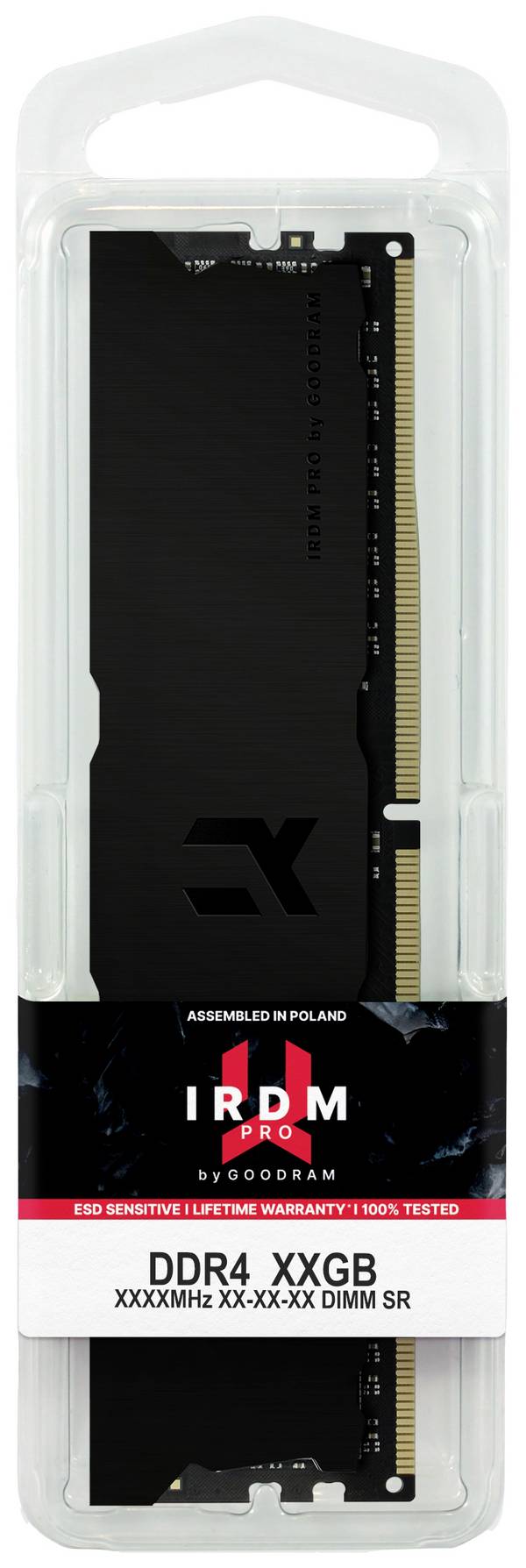 GOODRAM IRDM 3600 MT/s - 16GB DDR4 KIT DIMM Diepzwart
