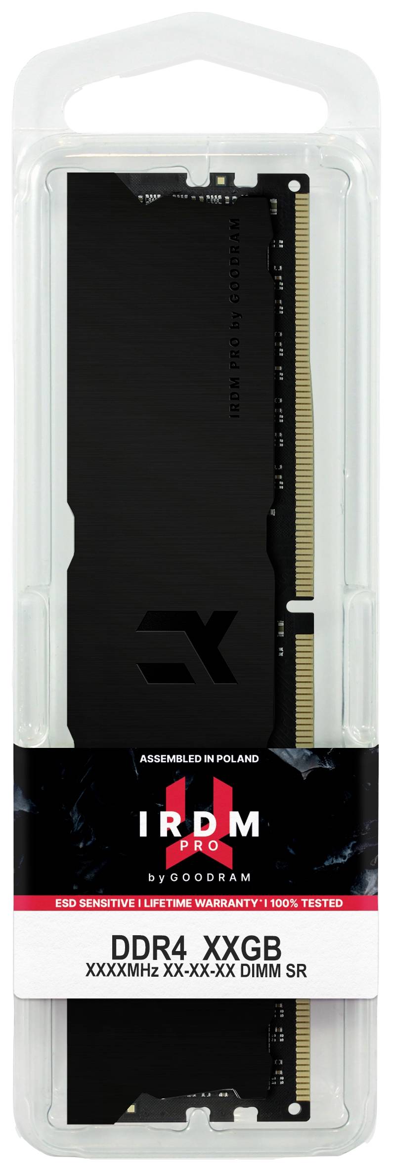 GOODRAM IRDM 3600 MT/s - 16GB DDR4 KIT DIMM Diepzwart-0