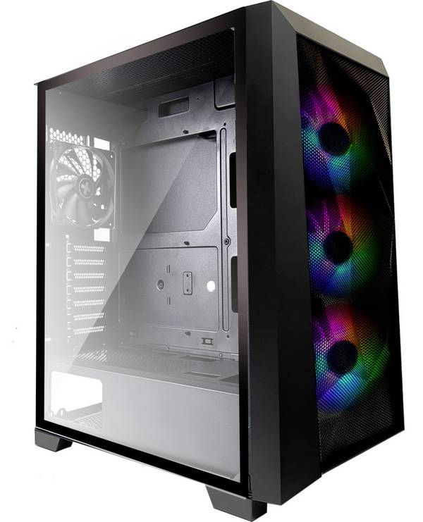 Xilence Xilent Breeze X712.RGB PC-behuizing, ARGB, PWM, ATX Midi Tower