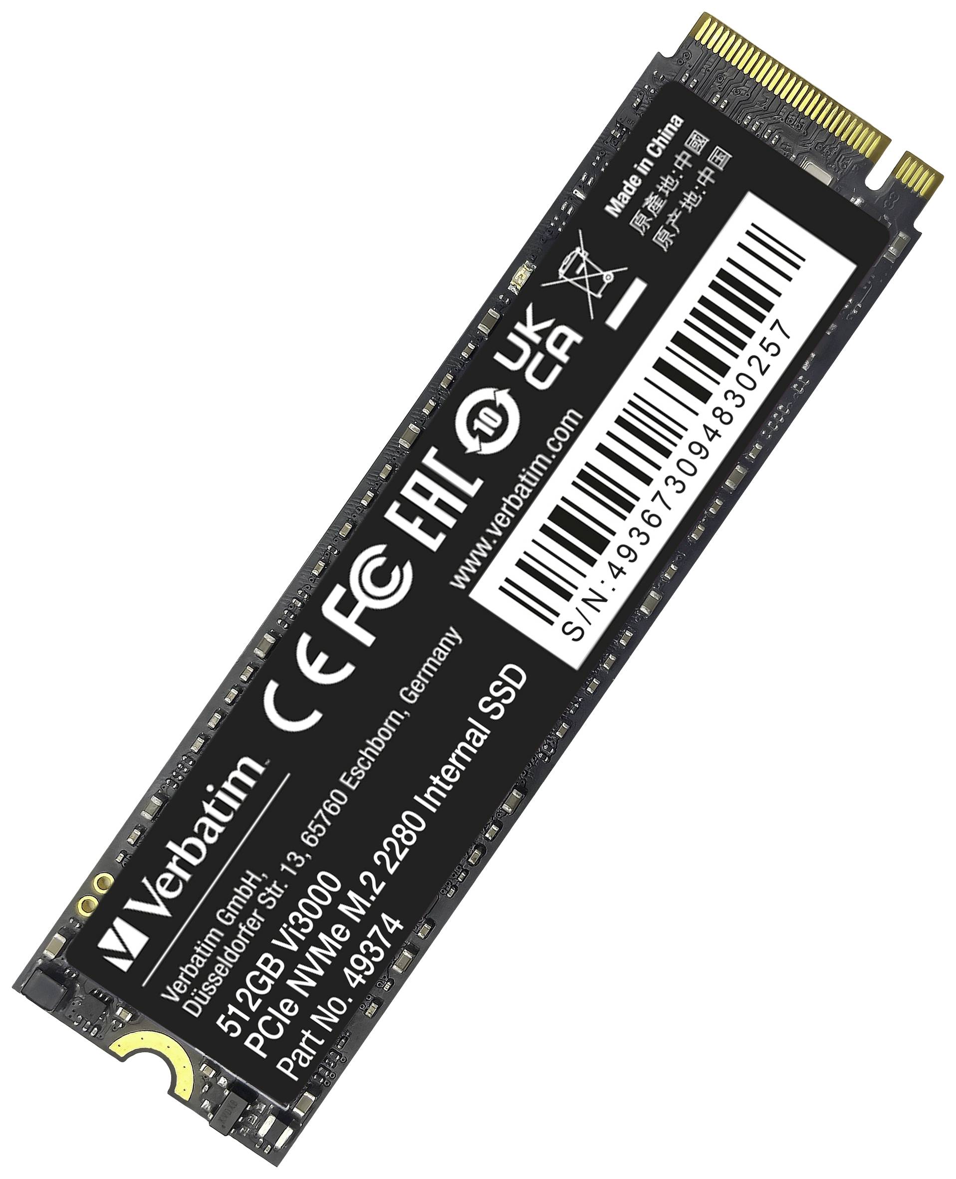 SSD 512 GB Verbatim Vi3000 PCIe NVMe M.2-1