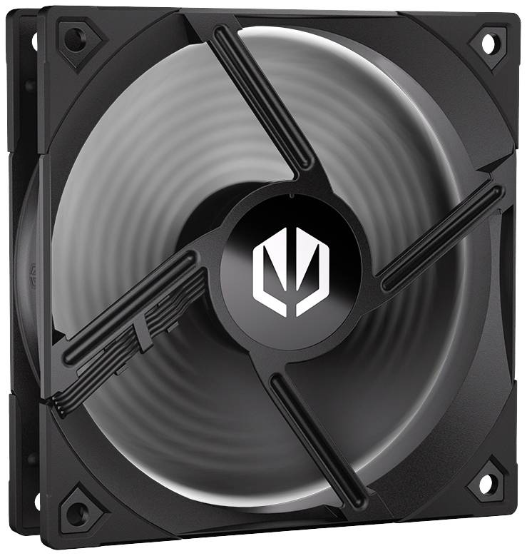 endorfy Endorfy Fluctus 120 PWM - Gehäuselüfter - 120 PC-ventilator Zwart (b x h x d) 120 x 120 x 25 mm-3