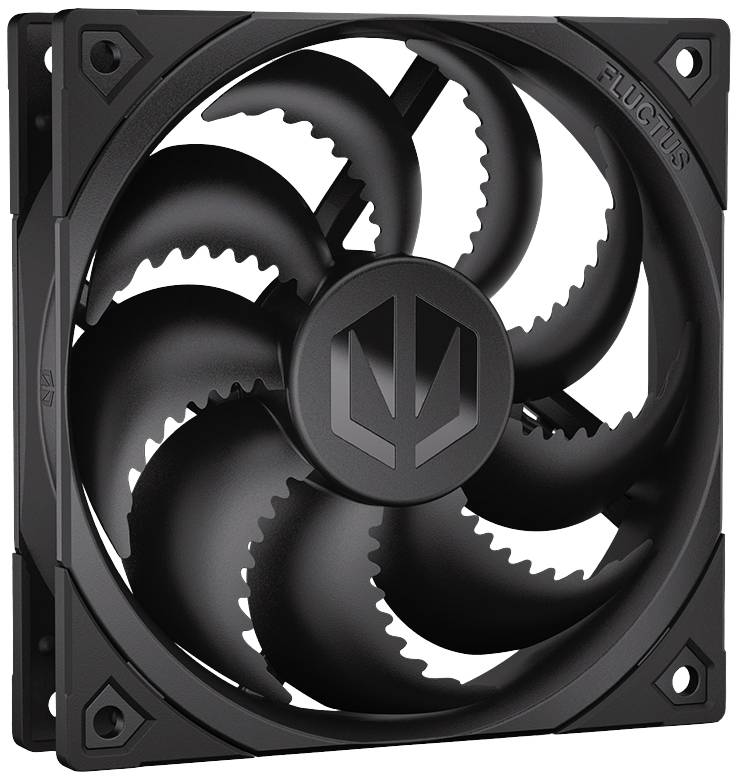 endorfy Endorfy Fluctus 120 PWM - Gehäuselüfter - 120 PC-ventilator Zwart (b x h x d) 120 x 120 x 25 mm-10