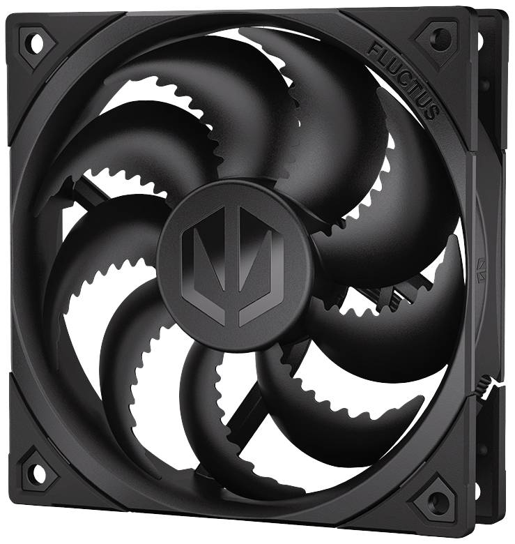endorfy Endorfy Fluctus 120 PWM - Gehäuselüfter - 120 PC-ventilator Zwart (b x h x d) 120 x 120 x 25 mm-11