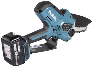 Conrad Makita Kettingzaag Accu Lengte mes 100 mm Incl. accu, Incl. oplader aanbieding