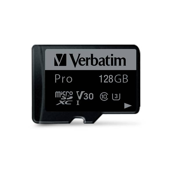 Verbatim Micro SDXC geheugenkaart | Pro U3 | UHS-3 | 128GB-1