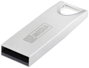 Conrad MyMEDIA My Alu USB 2.0 Drive USB-stick 16 GB Zilver 69272 USB 2.0 aanbieding