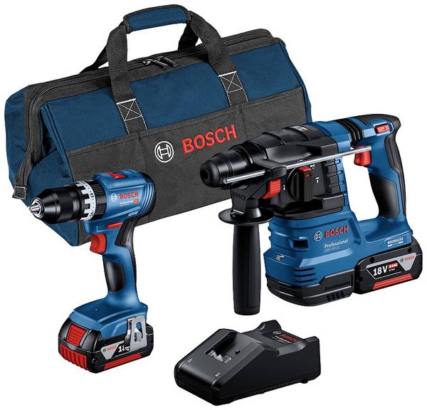 Bosch Professional 0615A50039 Gereedschapsset Accumachine, Handwerker, Doe-het-zelver, Sanitair, Professioneel