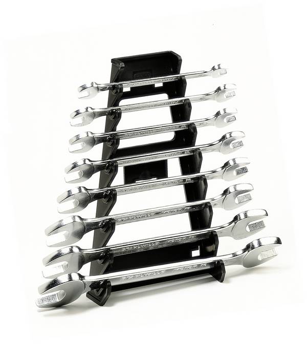 raaco 114165 Gereedschapshaak clip 11 steeksleutelhouder (l x b x h) 237 x 46 x 145 mm 1 stuk(s)