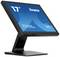 Een zwarte 17-inch touchscreen-monitor van het merk Iiyama, model ProLite T1732MSC, op een standaard, licht gekanteld.