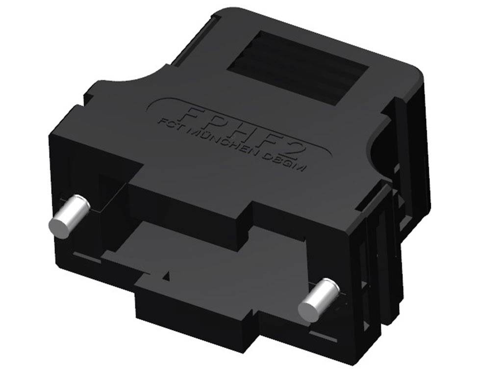 Molex 1731110382 D-sub behuizing Kunststof Zwart 1 stuk(s) Piece