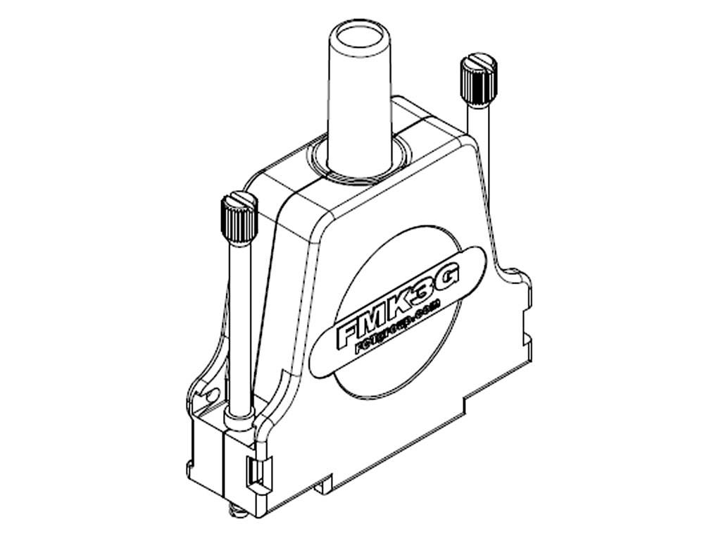 Molex 1731110083 D-sub behuizing 1 stuk(s)