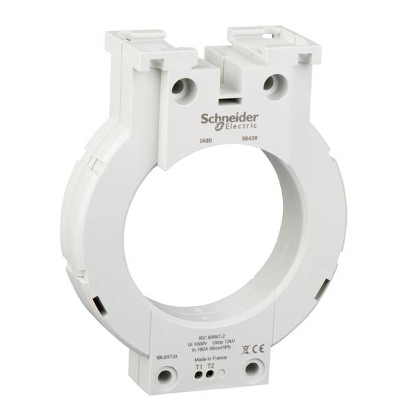Schneider Electric 50439 Stroomtransformator accessoire Primaire stroom 160 A Secundaire stroom 0.16 A Doorvoer (Ø):80 mm 1 stuk(s)