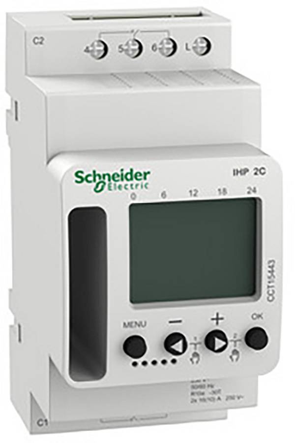 Schneider Electric CCT15443 DIN-rail schakelklok Digitaal 230 V/AC