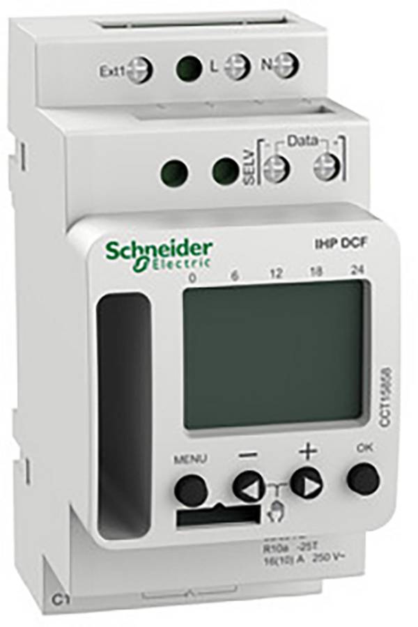 Schneider Electric CCT15858 DIN-rail schakelklok Digitaal 230 V/AC