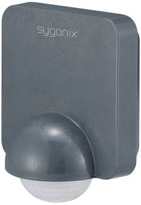 Conrad Sygonix SY-5836536 PIR-bewegingsmelder Wand 360 ° Relais Dark grey IP54 aanbieding