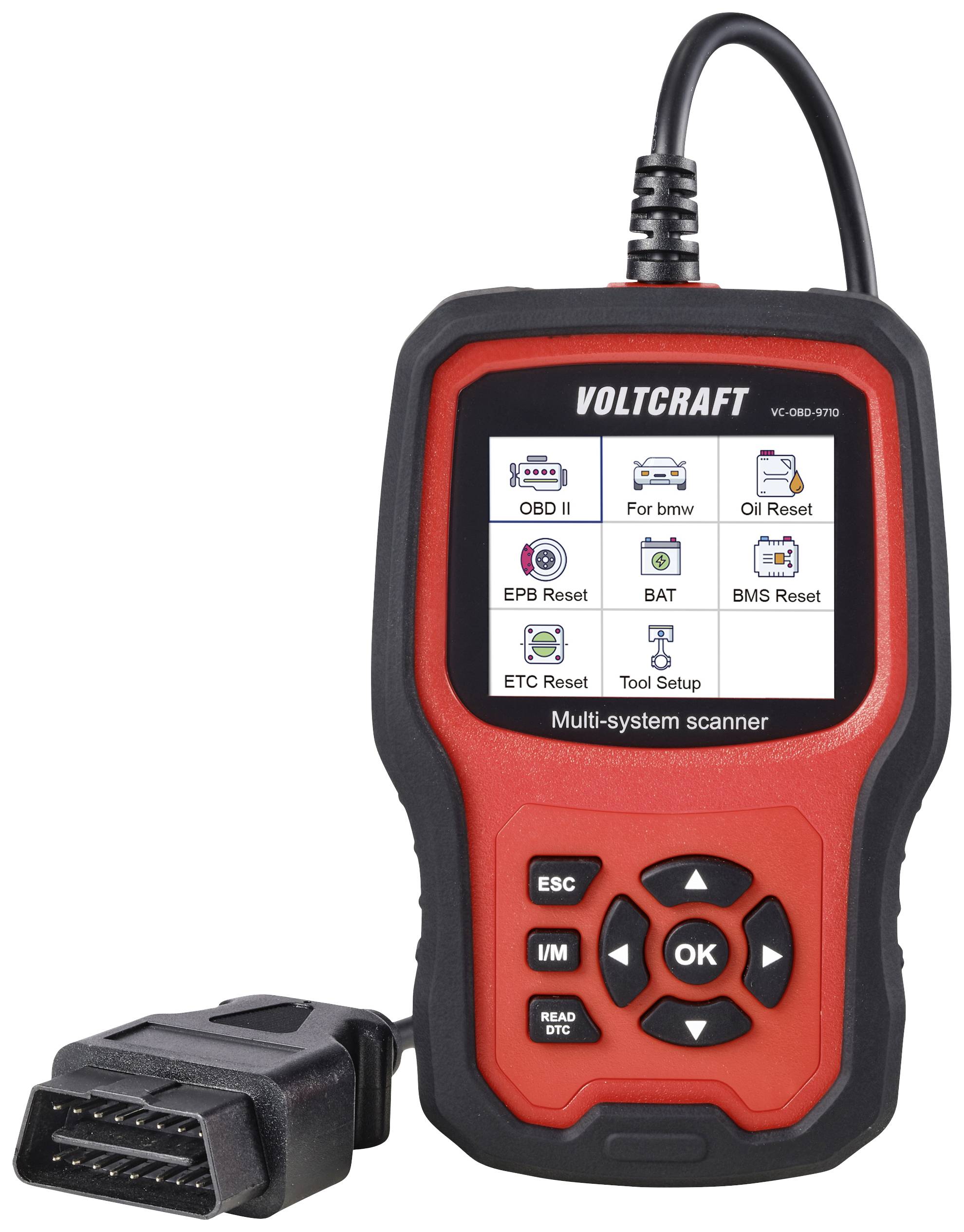 VOLTCRAFT VC-OBD-9710 OBD II diagnosetool