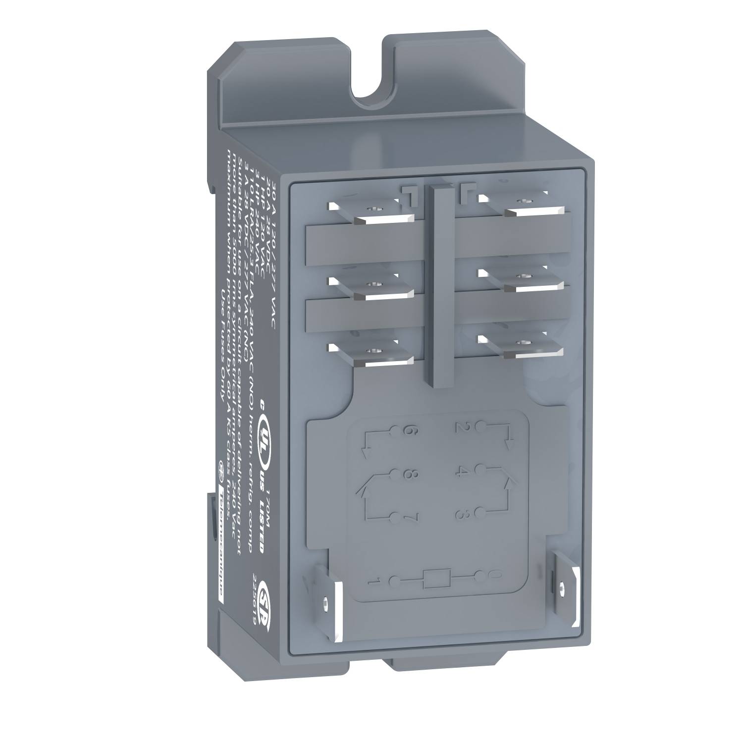 Schneider Electric RPF2BF7 Hoogvermogen relais DIN-rail 2x wisselcontact 120 V/AC 10 stuk(s)